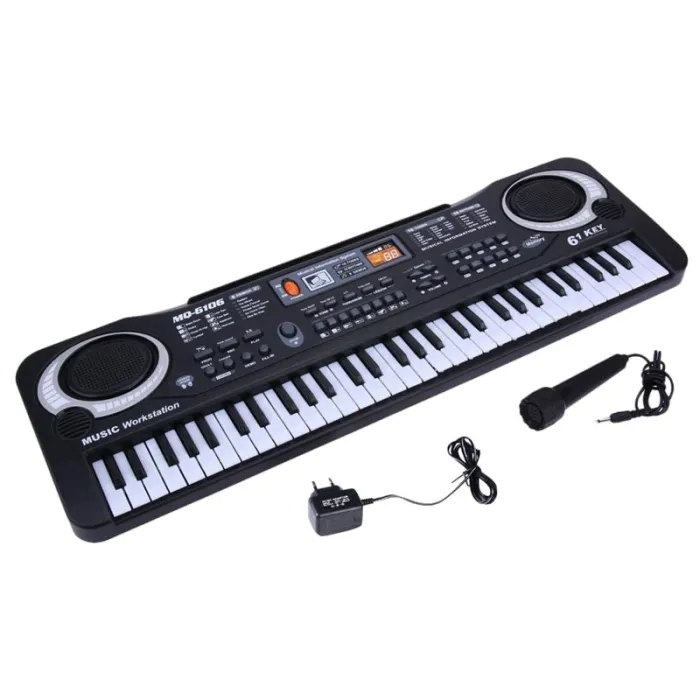 61 keys - digital electronic keyboard - electric piano for children - EU plugPiano