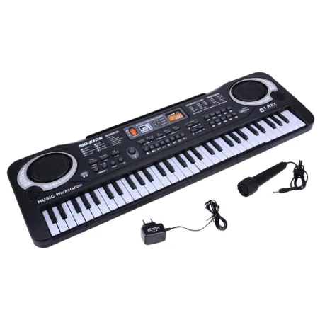 61 Tasten - digitale elektronische Tastatur - E-Piano für Kinder - EU-Stecker