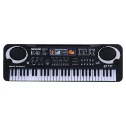 61 Tasten - digitale elektronische Tastatur - E-Piano für Kinder - EU-Stecker