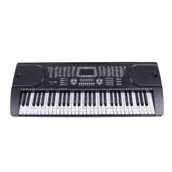 88 keys - Colourful piano notes - transparent keyboard stickersPiano