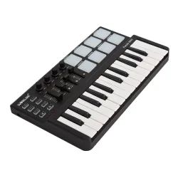 Mini-USB-Keyboard mit 25 Tasten und Drum-Pad-MIDI-Controller