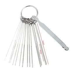 Guitar nut slotting file - luthier tool set
