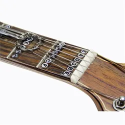 Guitar nut slotting file - luthier tool set