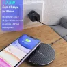 10W QI wireless charger - fast charging pad for iPhone - Samsung S20 - Note 10 Plus - Xiaomi MI 9