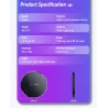 10W QI wireless charger - fast charging pad for iPhone - Samsung S20 - Note 10 Plus - Xiaomi MI 9Chargers