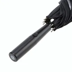 Long rain umbrella - with flashing LED stars