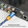 Toslink - OD6.0 - SPDIF - digital optical fiber audio cable - braided - 1m - 1.5m - 2m - 3m - 5m - 8m - 10m - 15m