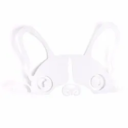 Waterproof - vinyl car sticker with a dog's faceStickers