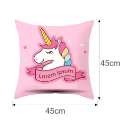 Cushion cover with unicorn - pillowcase 45 * 45cmCushion covers