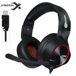 Xiberia Nubwo N11 PC headphones - USB - headset with microphone & LedHeadsets