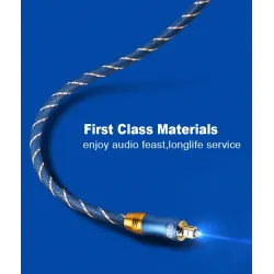 Toslink - OD6.0 - SPDIF - digital optical fiber audio cable - braided - 1m - 1.5m - 2m - 3m - 5m - 8m - 10m - 15m