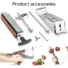2019 New Iron Steel Kitchen Sharpener Professional Kitchen Knife Sharpener Sharpening Tools Fix-angl