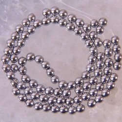4MM Magnetic Hematite Round Loose Beads Strand 155 Inch Jewelry For Woman Gift Making B230