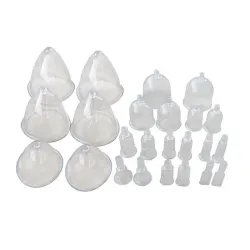 Buttcock / breast enlargement - vacuum machine - massager with 6 suction cupsMassage