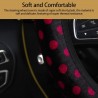 TiOODRE Steering Wheel Cover DIY Wheel Cover Soft Plush Comfortable Steering-Wheel Car Styling Inter