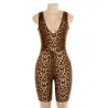 Sexy sleeveless short jumpsuitJumpsuits