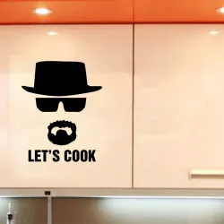 Lass uns kochen - Breaking Bad - Vinyl Wandaufkleber