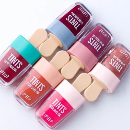 liphop Korean style liquid Matte Lip gloss Moisturizer lasting waterproof lips makeup flash color Li