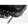 Luxury skull ring vintage plaid bag - clutch bag with chainHandbags