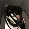 Messenger bag Women Bucket Shoulder Bag large capacity vintage Matte PU Leather lady handbag Luxury