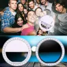 LED Ring flash universal - Selfie Licht tragbare Handy - 36 leds Selfie Lampe Leuchtring Clip