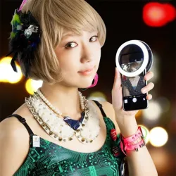 LED Ring flash universal - Selfie Licht tragbare Handy - 36 leds Selfie Lampe Leuchtring Clip