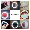 LED Ring flash universal - Selfie Licht tragbare Handy - 36 leds Selfie Lampe Leuchtring Clip