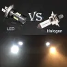 2pcs LED-Lampe super hell Auto Nebelscheinwerfer - 12v 24v 6000k weißes Auto fahren 21 3030-SMD Lauflicht auto led h7 Lampe
