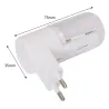 Notlichtwandleuchte - Hausbeleuchtung - LED Nachtlicht - EU-Stecker Nachtleuchte Wandleuchte energieeffizient 4 LEDs 3w