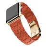 resin strap for apple watch band link bracelet watchband for iwatch - 4/3/2 iwatch bands rose red steel buckleAccessories