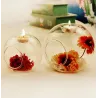 romantische Hochzeits-Dinner-Dekor - klassisches Kristall transparentes Glas hängen Kerzenhalter - Kerzenständer