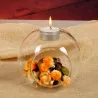 romantic wedding dinner decor - classic crystal transparent glass hanging candle holder - candlestickCandles & Holders