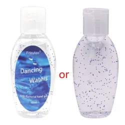 50-60ml Reisen Portable Mini Hand Sanitizer Anti-Bacteria Feuchtigkeitsspendende fruchthaltige Einweg-Nr. C