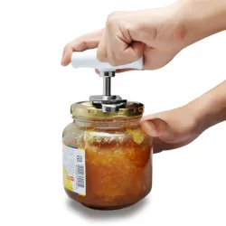 Manuell rostfrei Stahl Easy Can Jar Opener Einstellbare 1-4 Zoll Cap Lid Öffner Werkzeug Küche Gadget