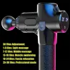 LCD Anzeige Hochfrequenz Massage Gun Muskelkörper entspannen Entspannung 30 Geschwindigkeit Vibration