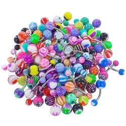 30 Stück - Bauchstangen - Körper Piercing