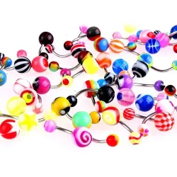 30 pieces - belly-bars - body piercingPiercings
