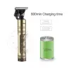 T9 - professioneller elektrischer Haarclipper - Akku - USB-Ladung - 0 mm