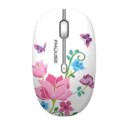 2.4G - 1600DPI - super leise drahtlose optische Maus