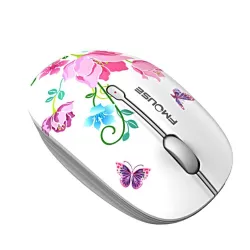 2.4G - 1600DPI - super leise drahtlose optische Maus