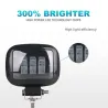 6D lens - 5 inch - 30W 12V - LED light bar - reflector for 4x4 ATV SUV trucks - spot / fog light - halo - driving lightsLED l...
