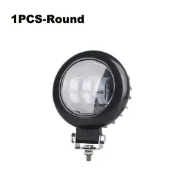 6D Linse - 5 Zoll - 30W 12V - LED-Lichtleiste - Reflektor für 4x4 ATV-SUV-Lkw - Spot / Nebellicht - Halo - Fahrleuchten