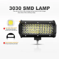 12V / 24V - 72W / 144W - Led light-bar - Scheinwerfer für LKW / Offroad Boote / Autos / Traktoren 4x4 SUV ATV