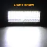 12V / 24V - 72W / 144W - Led light-bar - Scheinwerfer für LKW / Offroad Boote / Autos / Traktoren 4x4 SUV ATV