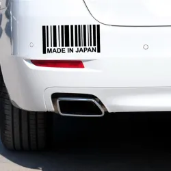 MADE IN JAPAN - reflective 3D car stickerStickers