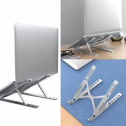 Macbook / Laptop-Aluminium-Ständer - einstellbar & faltbar