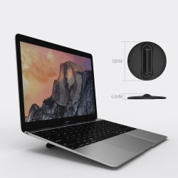 Macbook / Laptopständer - verstellbar - schwarz - Universal Kühlständer