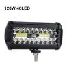 60W - 420W - LED-Lichtleiste - Kombi-Strahler für LKW - Offroads - Traktoren - 4x4 SUV - ATV - Boote