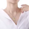 Jesus Herz Anhänger - Edelstahl Halskette