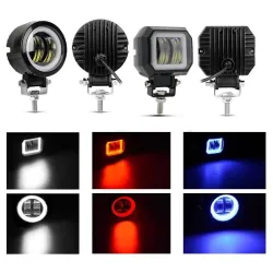 20W - 12V - 6000K - DRL - LED light bar with HELO - reflector - for motorcycle - SUV - truck - ATV - tractorLED light bar